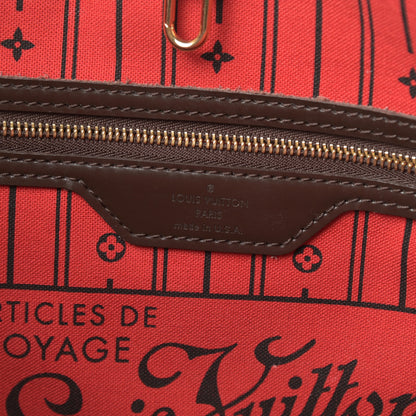Louis Vuitton Damier Ebene Neverfull MM 6 of 17