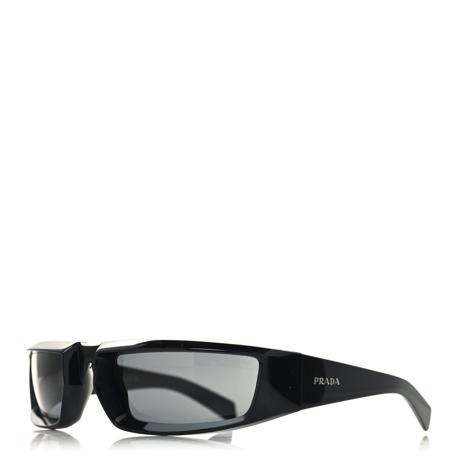 Prada Acetate Runway Sunglasses SPR 25Y Black 1 of 7