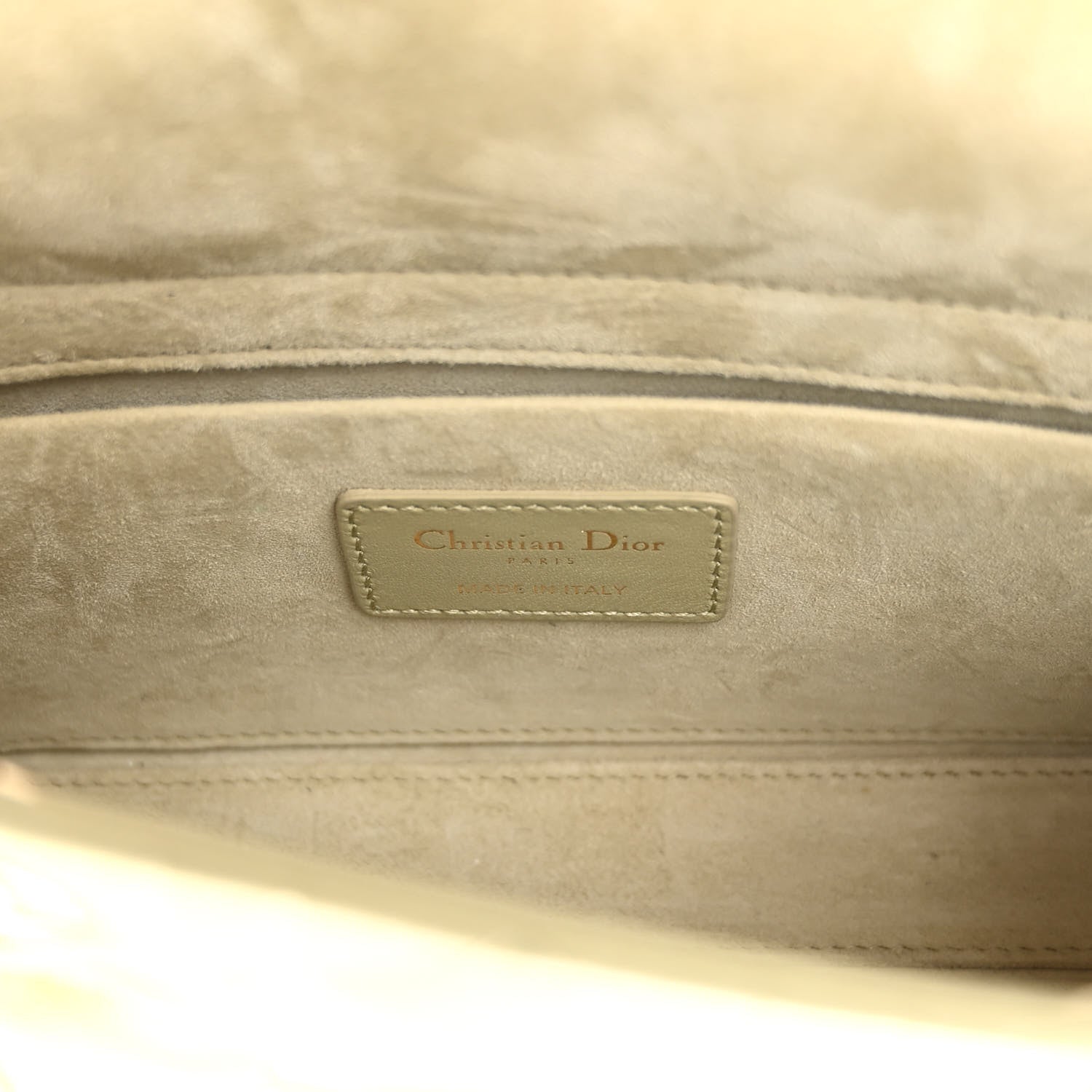 Christian Dior Lambskin Cannage Medium Lady D-Joy Pastel Peyote Green 6 of 10