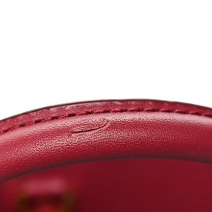MCM Jacquard Monogram Small Tote Red 10 of 12