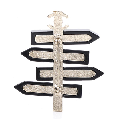 Chanel Resin By The Sea Sign Brooch Multicolor 3 of 5