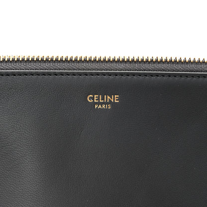 Celine Lambskin Small Trio Crossbody Bag Medium Grey 8 of 11