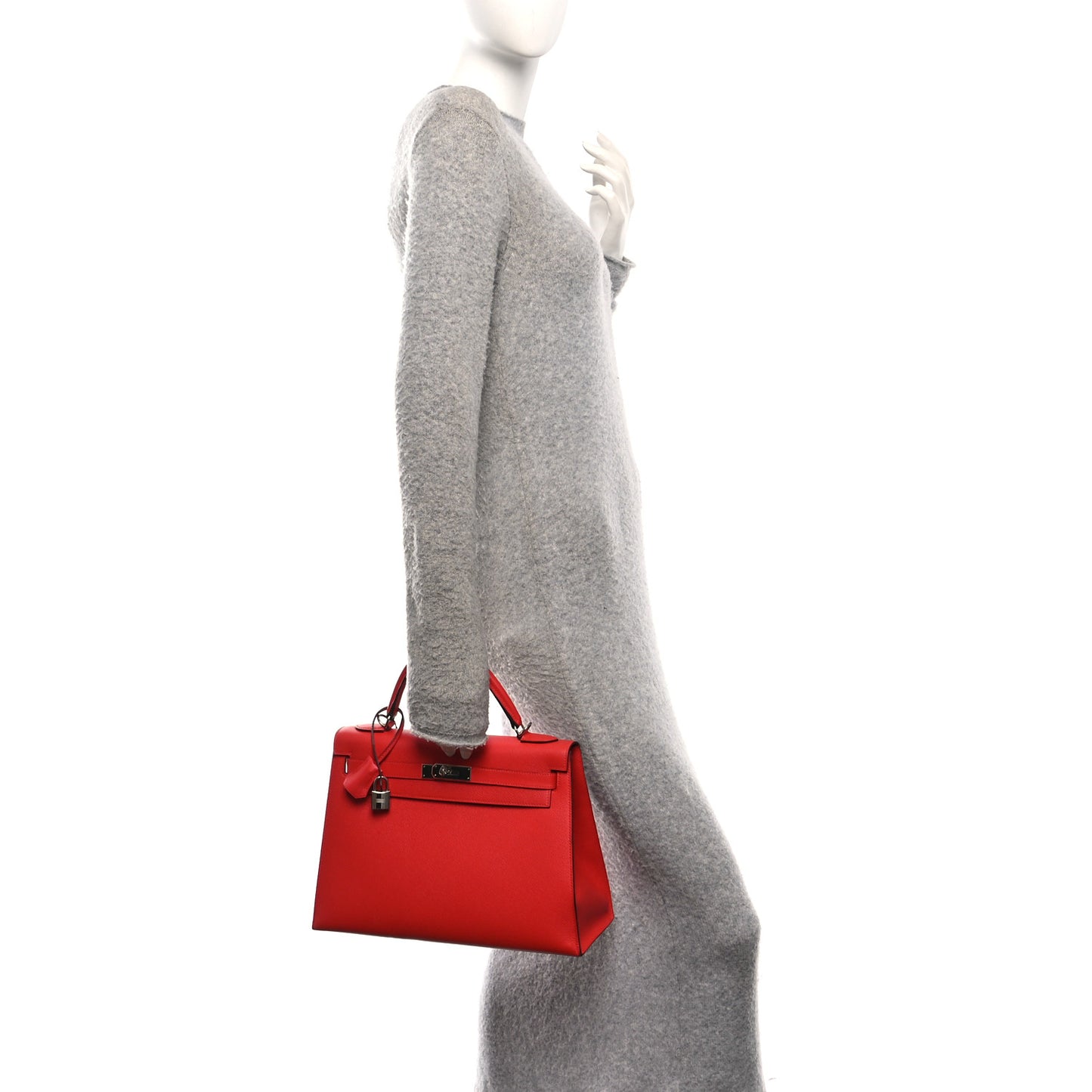 Epsom Kelly Sellier 32 Rouge Casaque