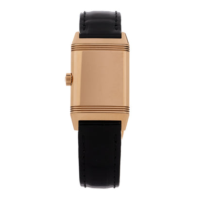 Jaeger-LeCoultre 18K Rose Gold Alligator 21mm Reverso Classic Manual Winding Watch Q2602540 2 of 7