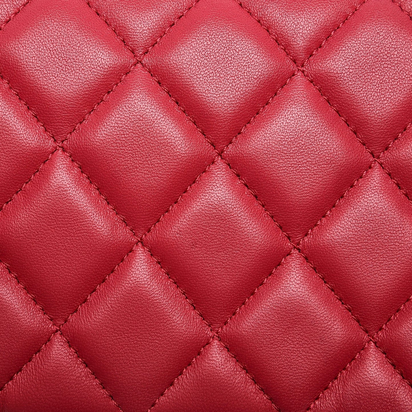 Lambskin Quilted Jumbo Chanel 3 Flap Dark Pink