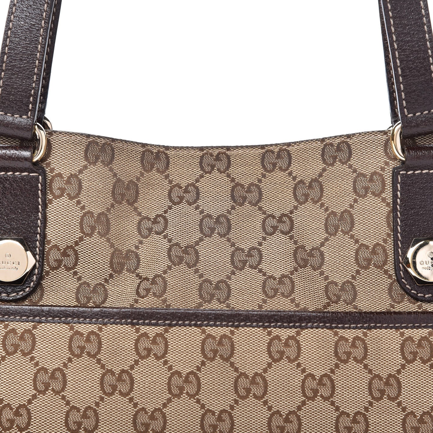 Monogram Medium Charmy Shoulder Bag Brown