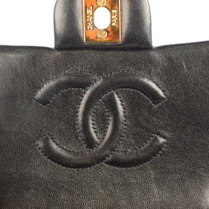 Chanel Lambskin Quilted Mini Square Flap Black 8 of 11