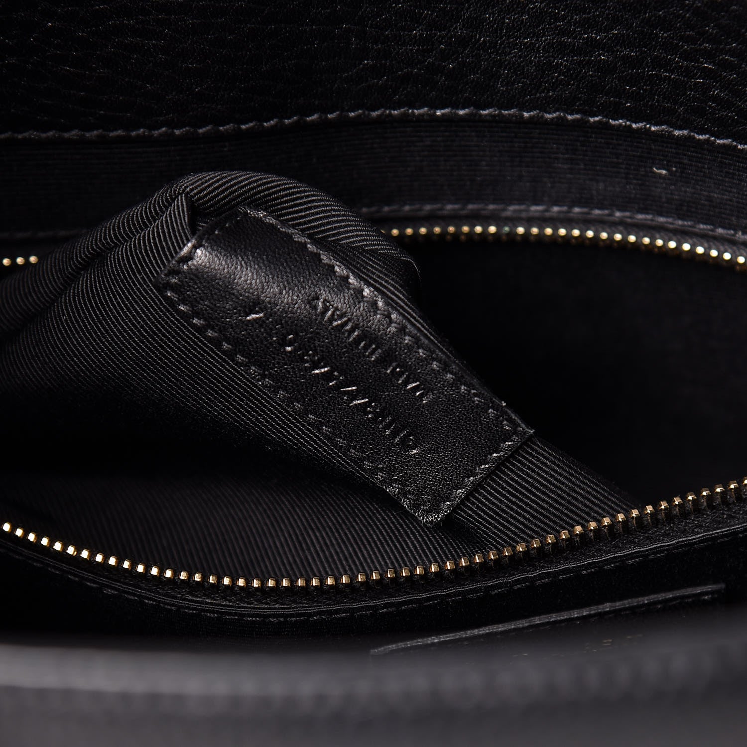 Saint Laurent Grained Calfskin Large Sac De Jour Carryall Black 7 of 12