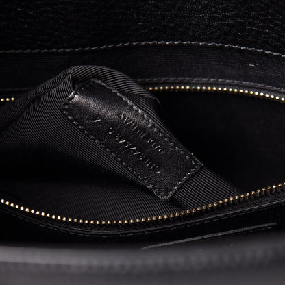 Saint Laurent Grained Calfskin Large Sac De Jour Carryall Black 7 of 12