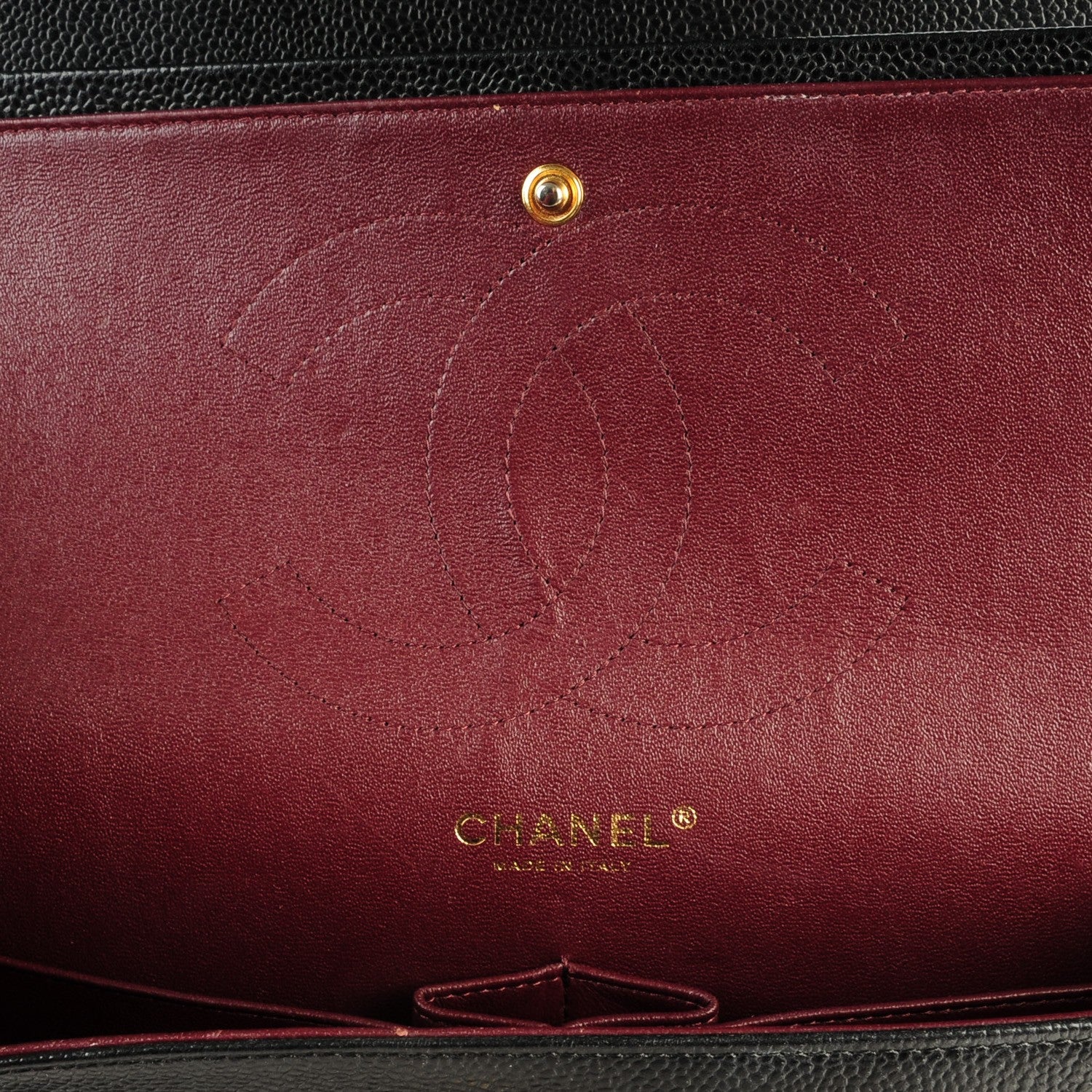 Chanel Caviar Quilted Jumbo Double Flap Black 6 of 8