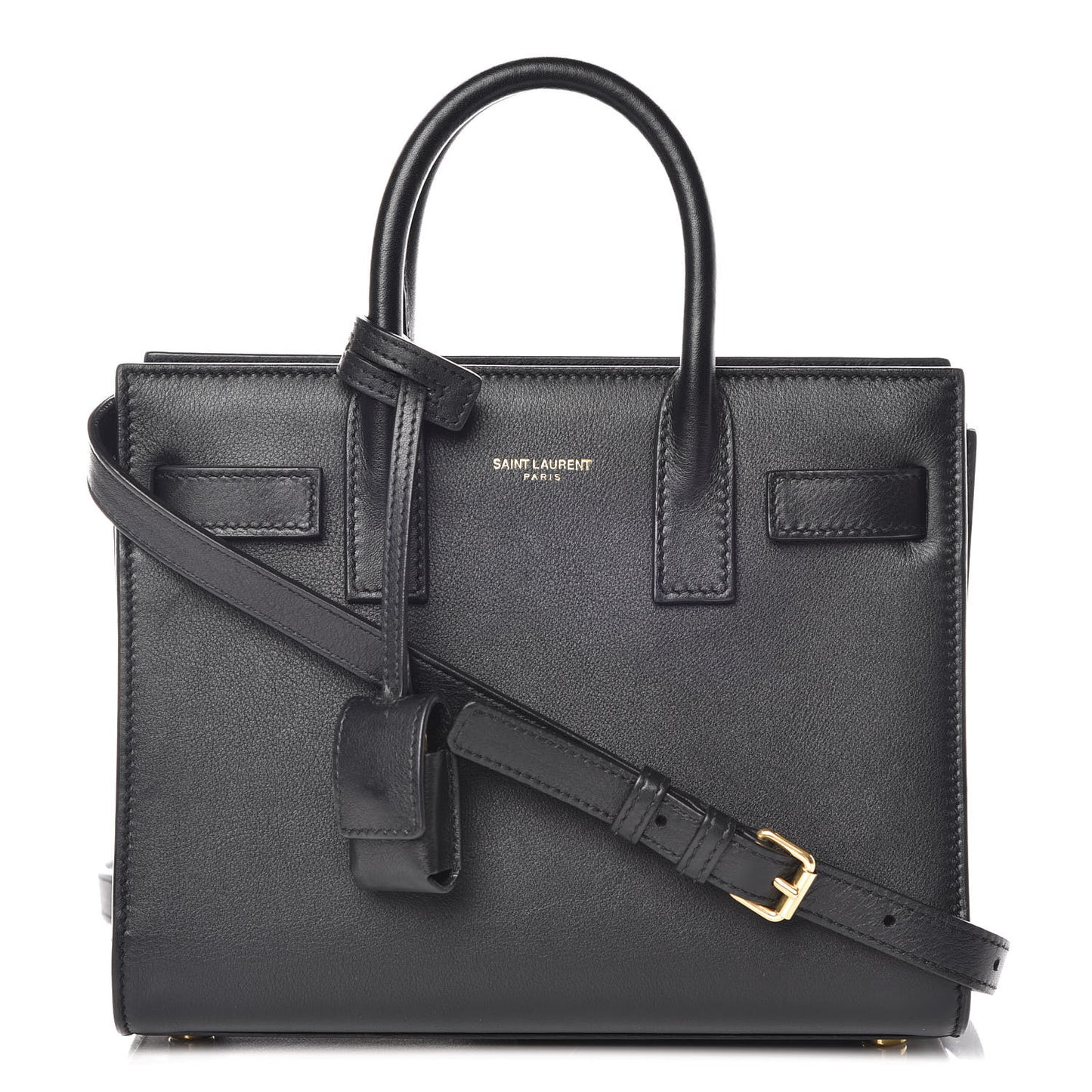 Calfskin Nano Sac de Jour Black