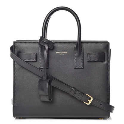 Saint Laurent Calfskin Nano Sac de Jour Black 1 of 14