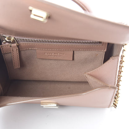 Givenchy Textured Calfskin Mini Pandora Box Chain Crossbody Bag Old Pink 5 of 11