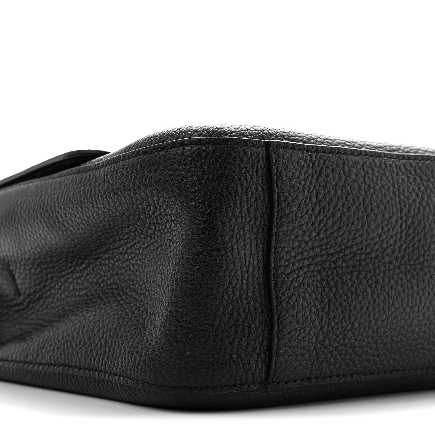 Chanel Grained Calfskin Small Souplissimo Maxi Flap Black 9 of 10