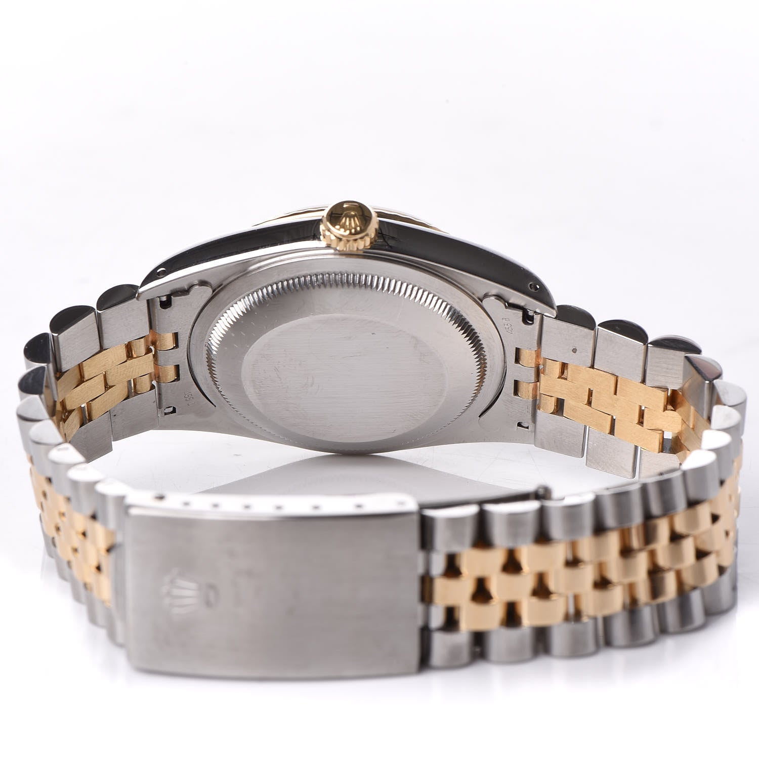 Rolex Stainless Steel 18K Yellow Gold 36mm Oyster Perpetual Datejust Watch Champagne 16233 5 of 8