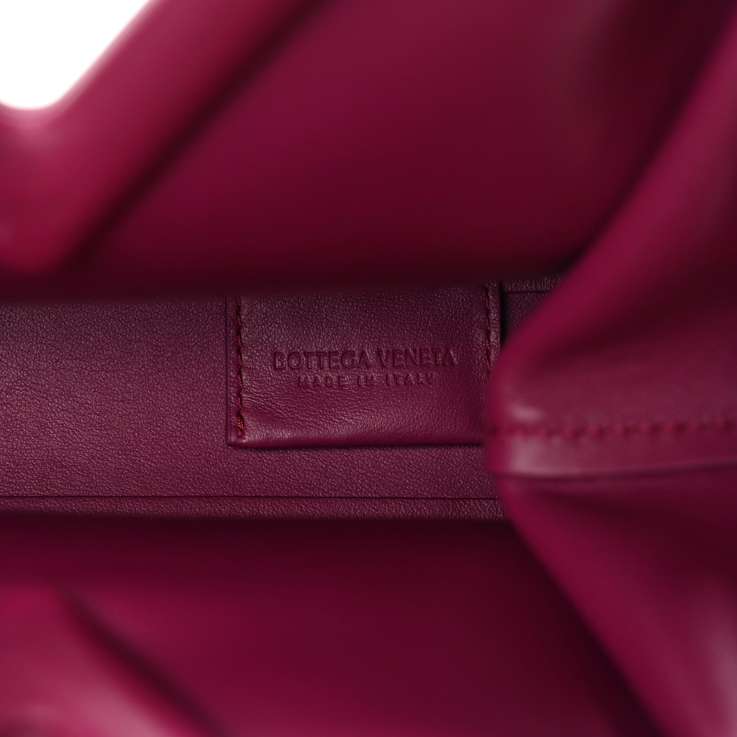 Bottega Veneta Calfskin Small The Point Triangle Bag Cinnabar 6 of 9