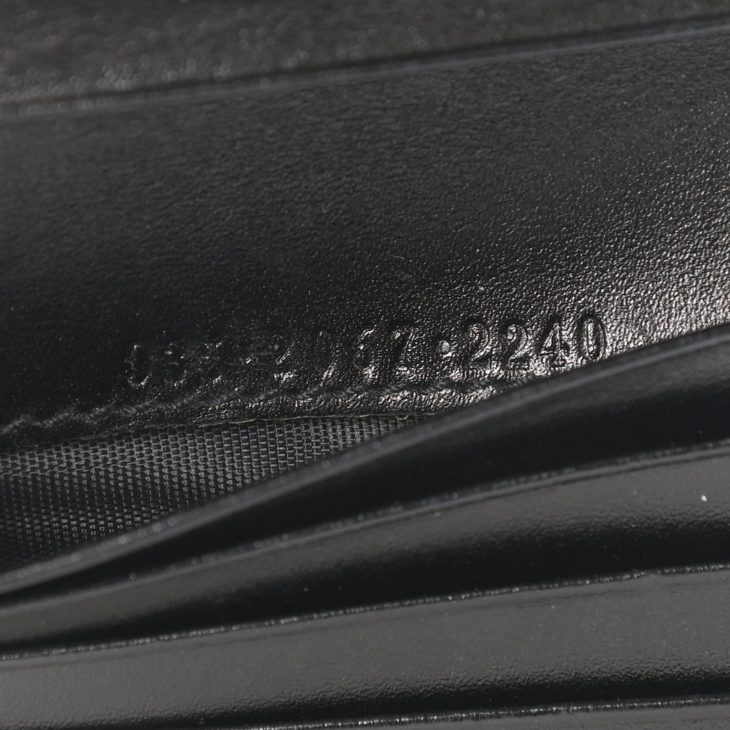 Calfskin Compact Wallet Black