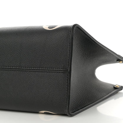Louis Vuitton Empreinte Monogram Giant Onthego MM Black Beige 9 of 9