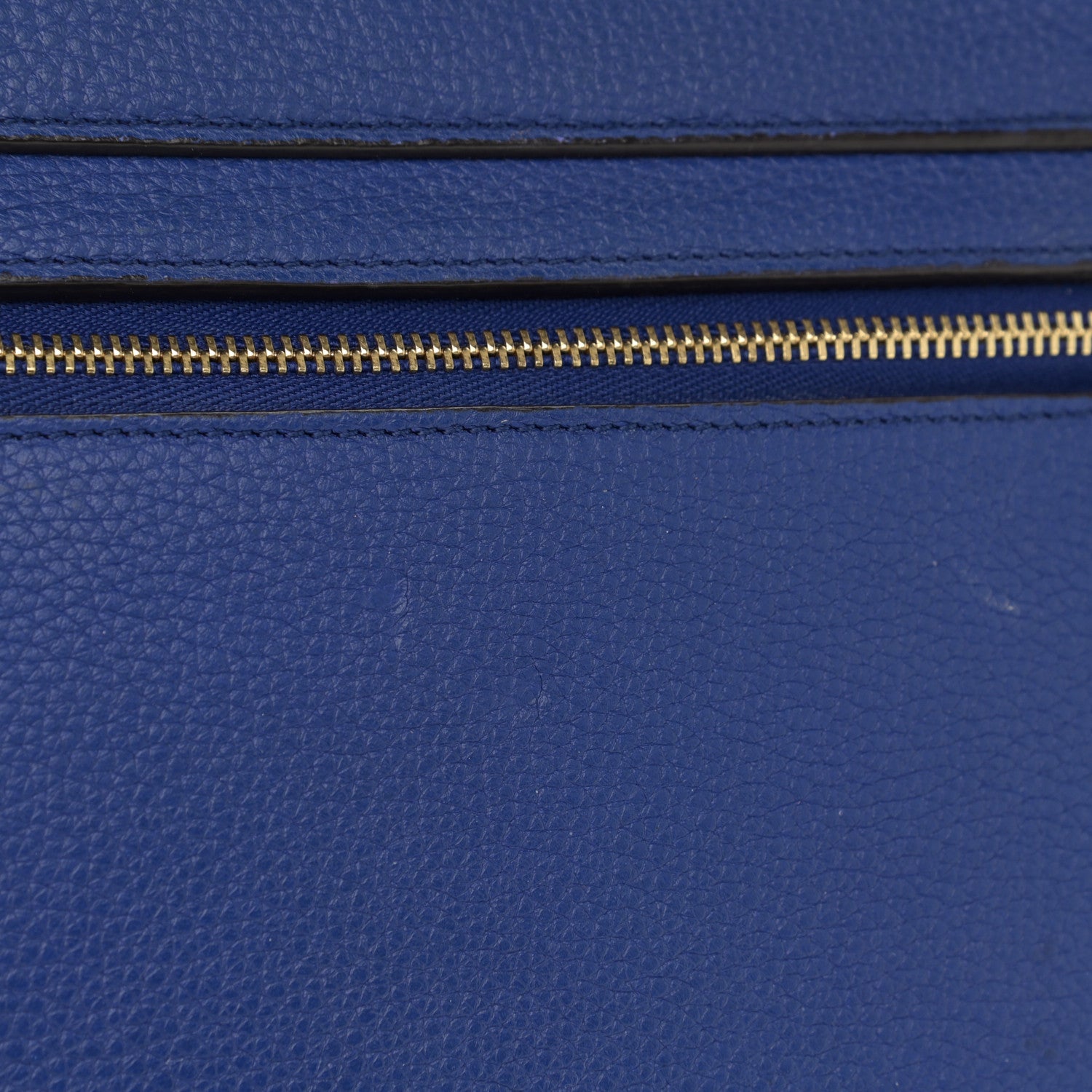 Celine Grained Calfskin Mini Belt Bag Indigo 16 of 16