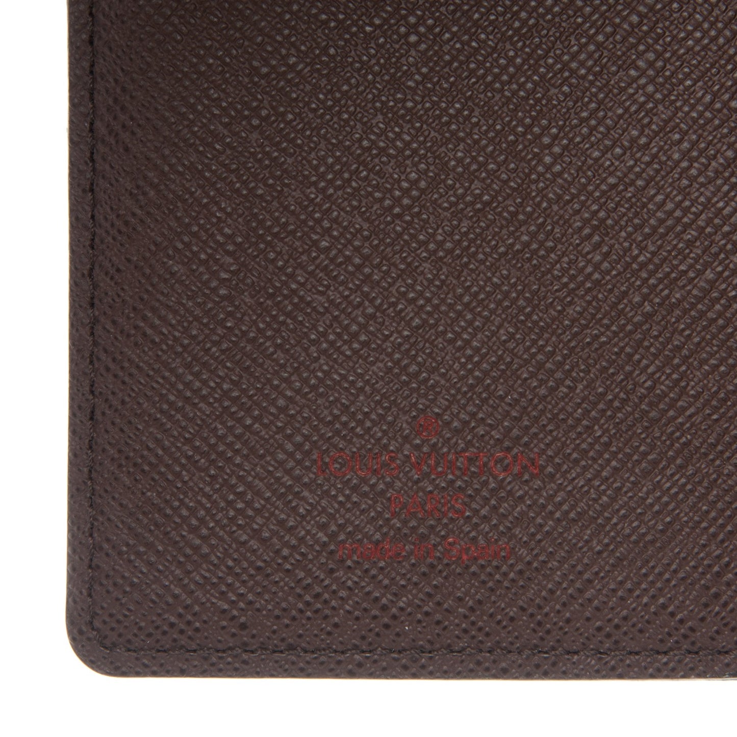Damier Ebene Small Ring Agenda Cover