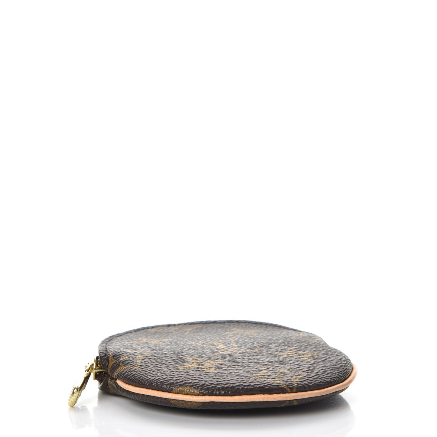 Monogram Round Coin Purse