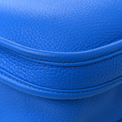 Hermes Taurillon Clemence Evelyne III GM Bleu Hydra 10 of 20