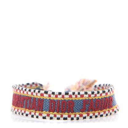Christian Dior Woven Cotton J'Adior Friendship Bracelet 1 of 3