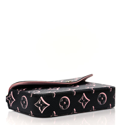 Louis Vuitton Monogram Fall For You Felicie Strap & Go Black 4 of 11