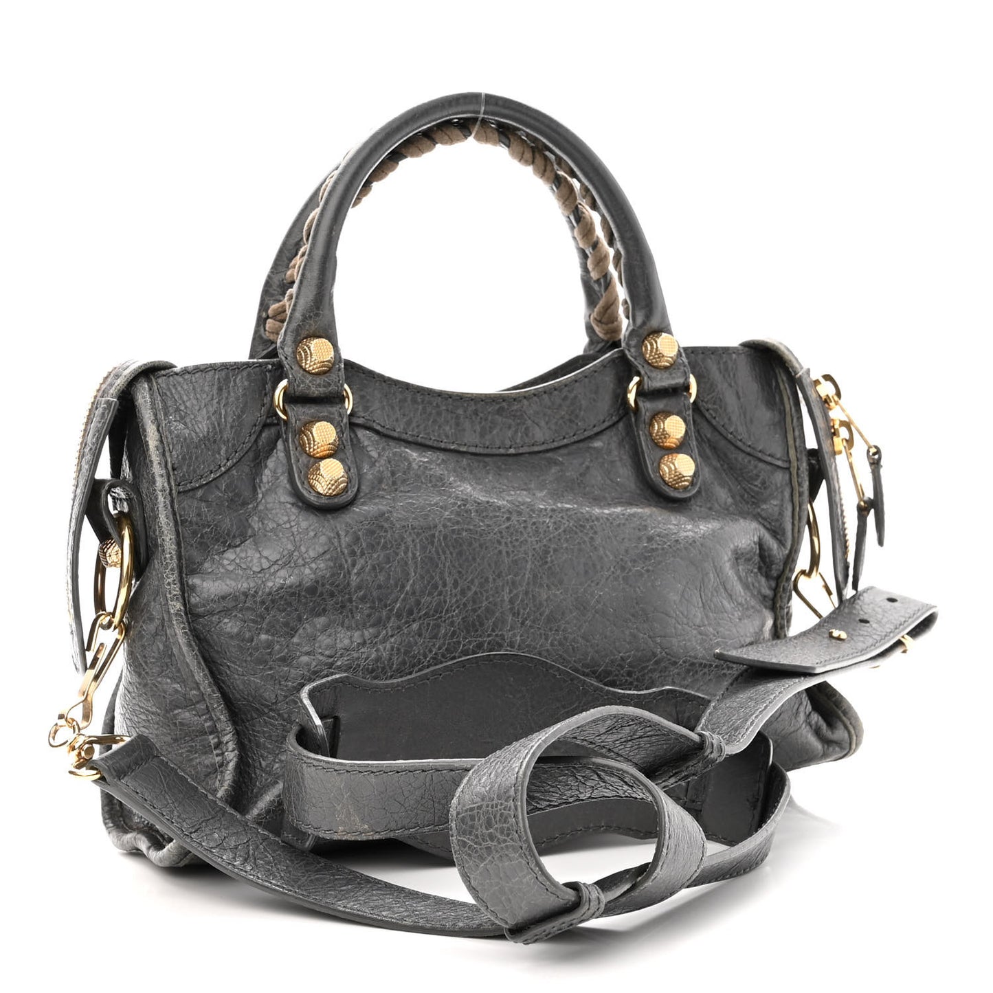 Agneau Giant 12 Gold Hardware Mini City Gris Tarmac