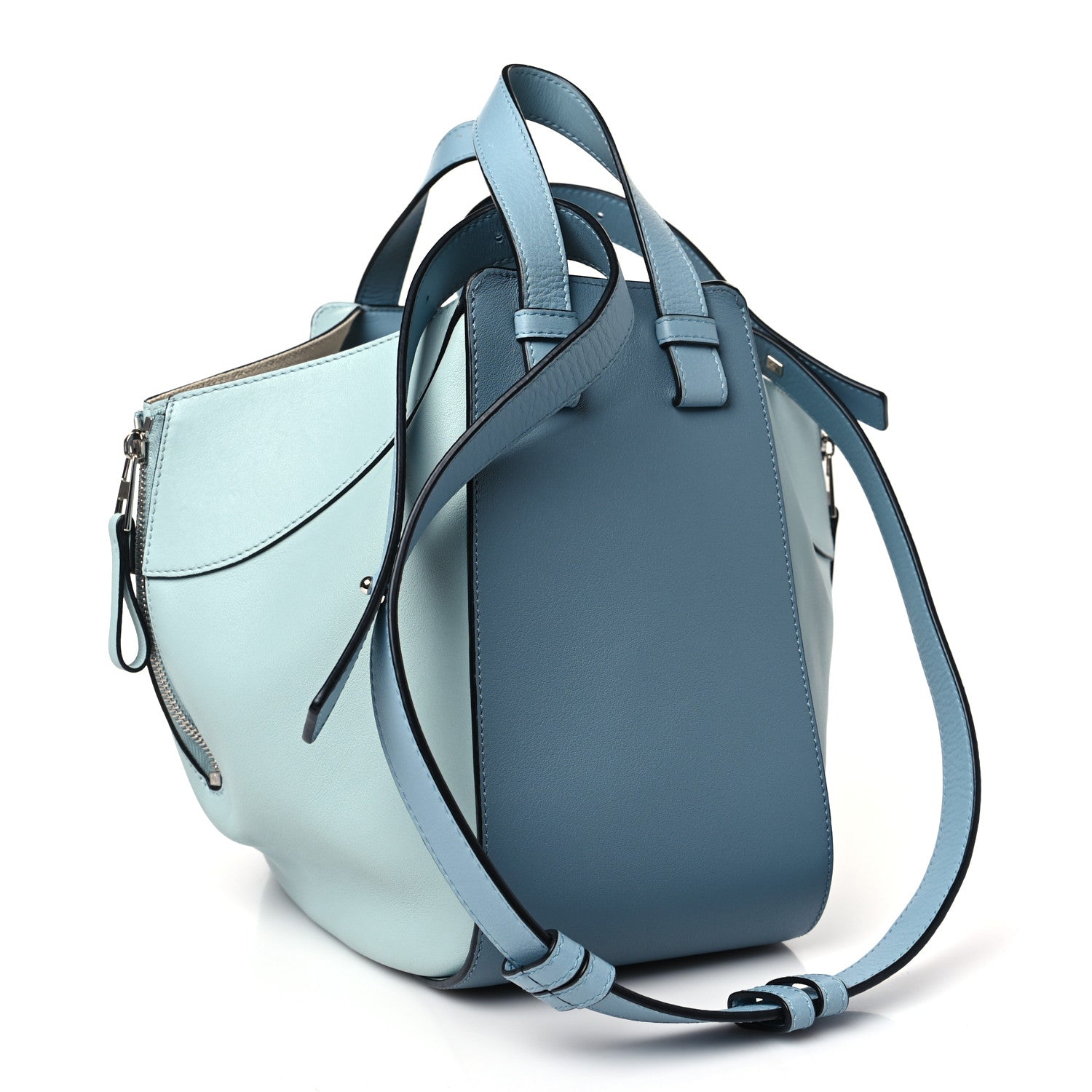 Loewe Calfskin Small Hammock Shoulder Bag Light Blue 3 of 10
