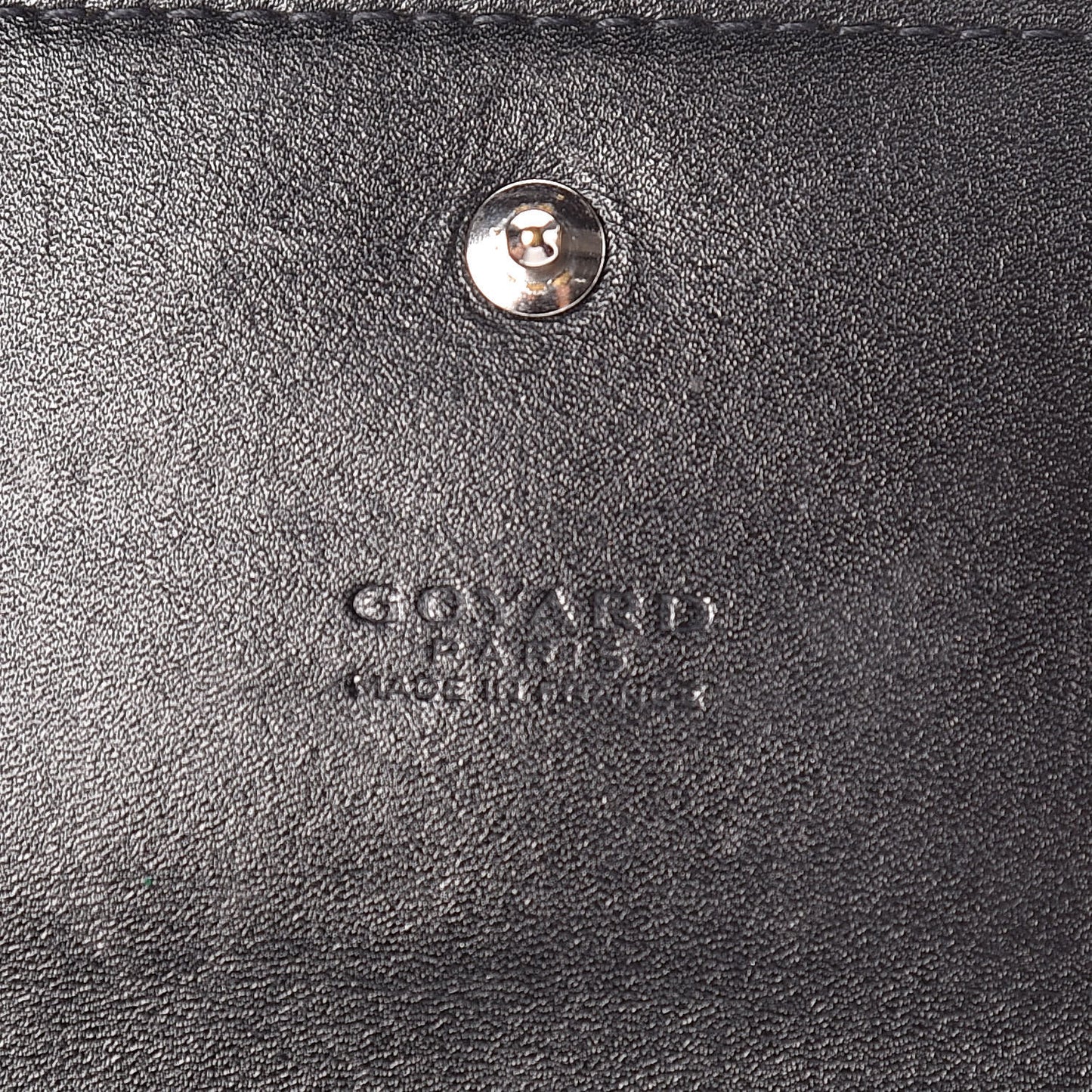 Goyardine Varenne Long Wallet Black