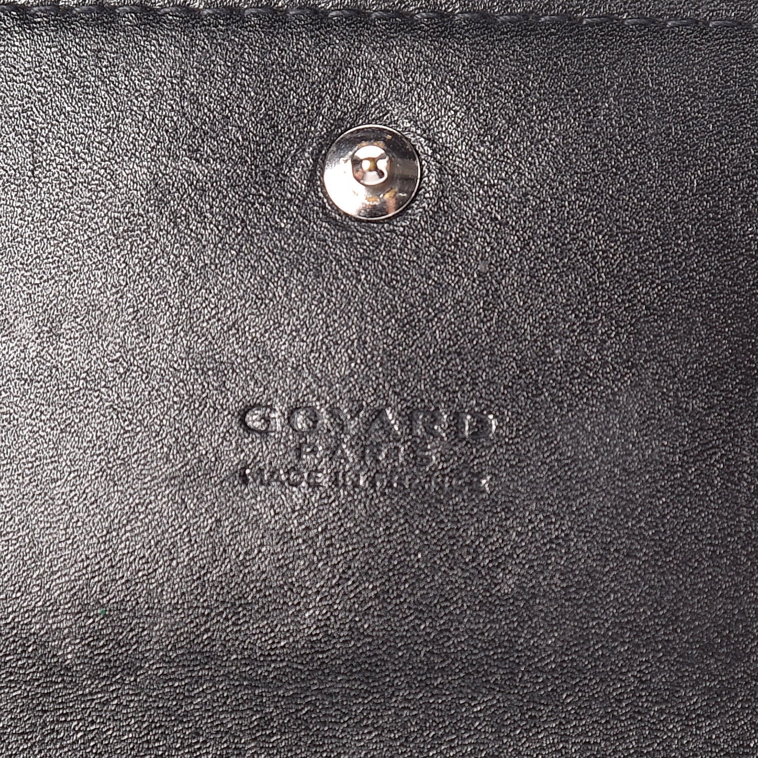 Goyard Goyardine Varenne Long Wallet Black 6 of 9