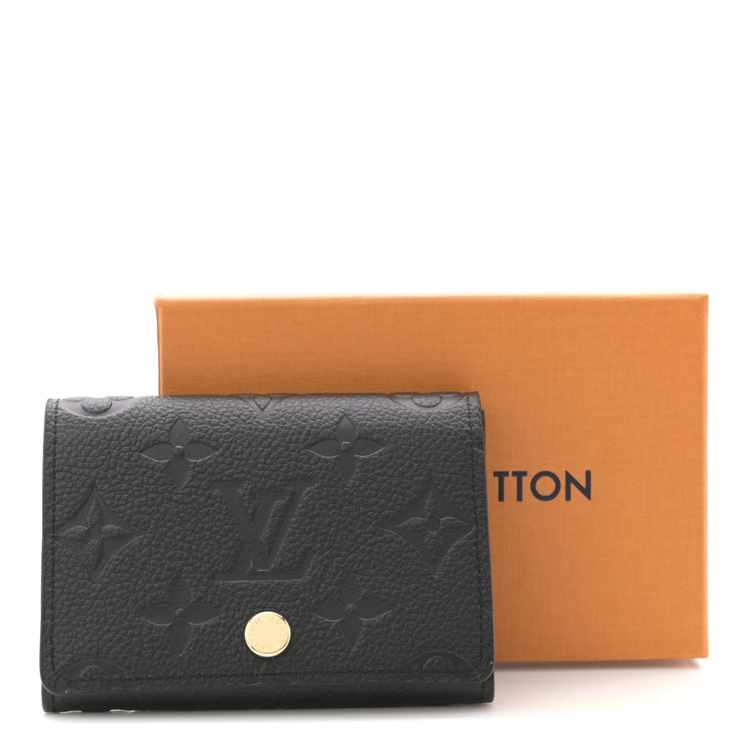 Louis Vuitton Empreinte Business Card Holder Black 7 of 7