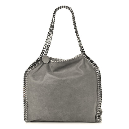 Stella McCartney Shaggy Deer Falabella Fold Over Tote Grey 1 of 9