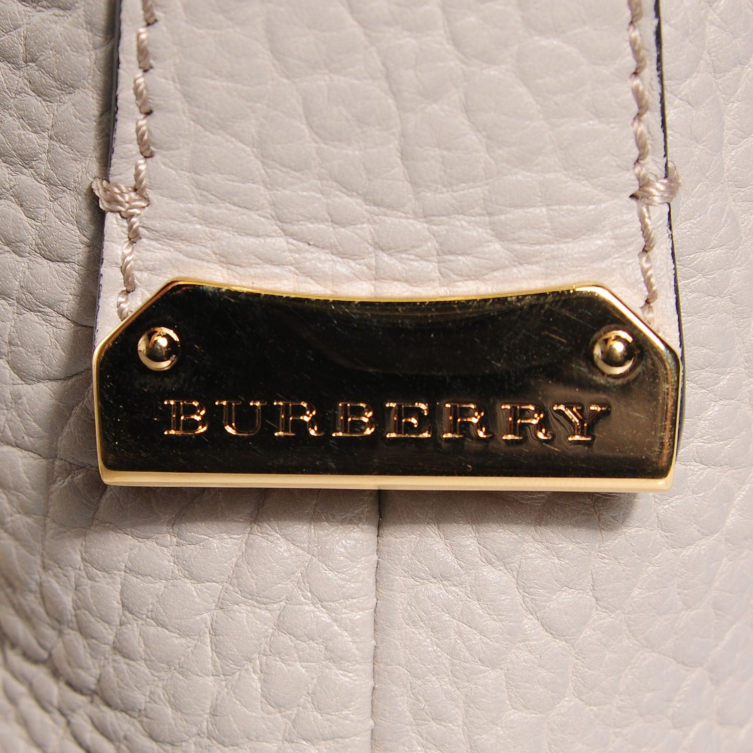 Burberry Heritage Grain Small Ledbury Hobo White 9 of 9