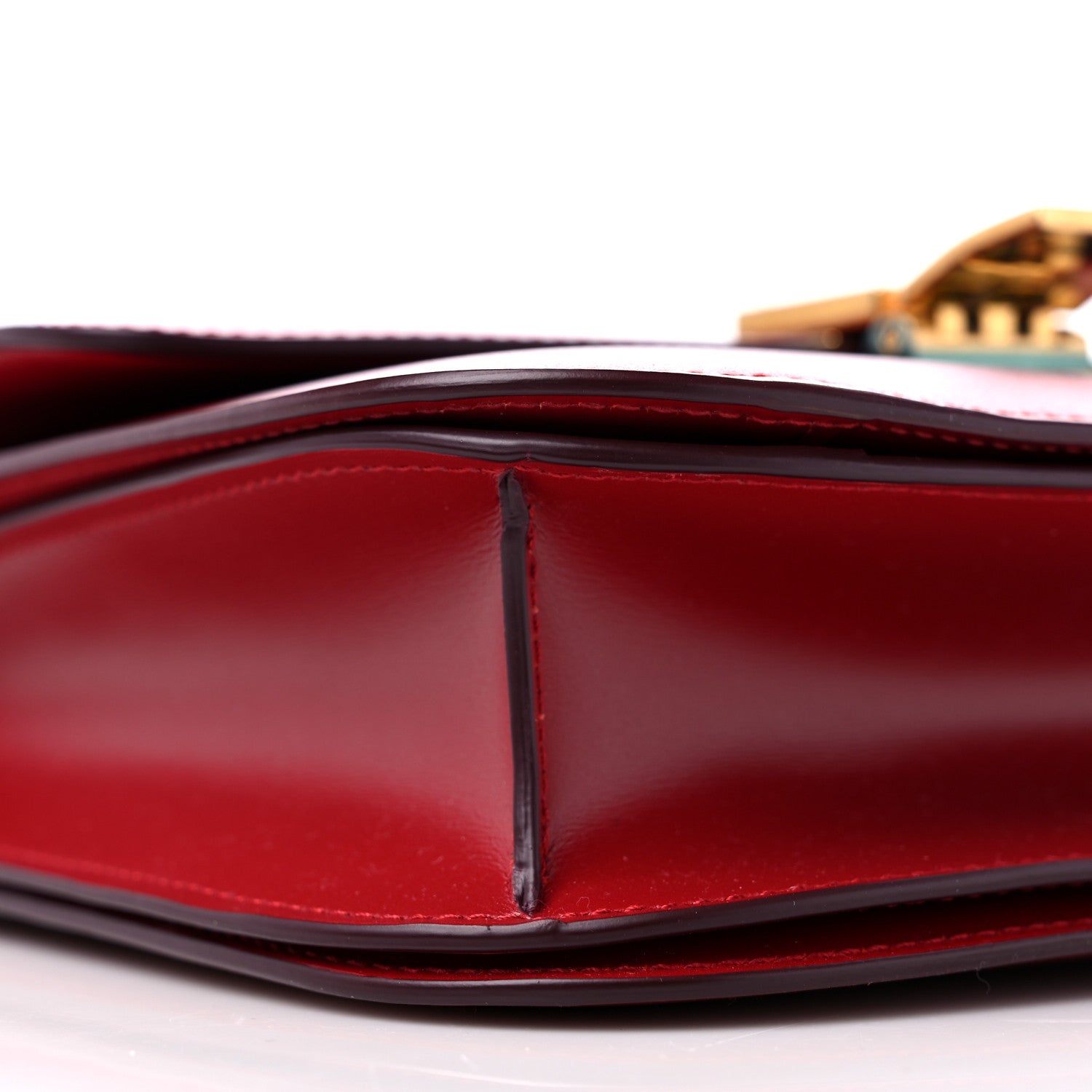 Celine Box Calfskin Medium Classic Box Flap Bag Red 7 of 11