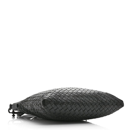 Bottega Veneta Nappa Intrecciato VN Crossbody Messenger Bag Black 4 of 12