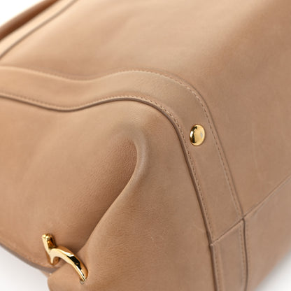 Salvatore Ferragamo Calfskin Suzanna Satchel Yuta 17 of 23