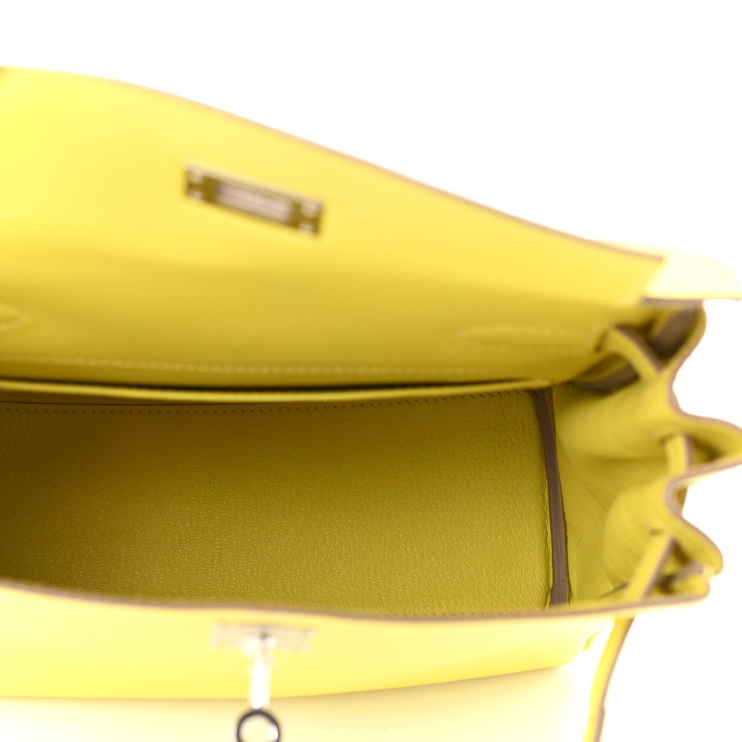 Hermes Evercolor Kelly Ado Backpack Lime 5 of 11