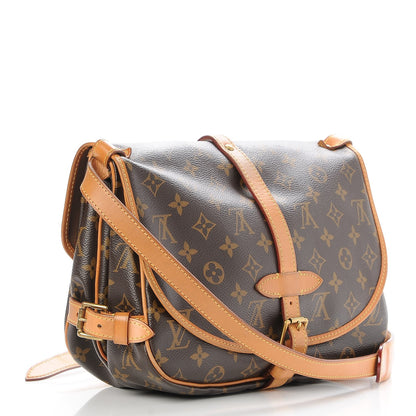 Louis Vuitton Monogram Saumur MM 3 of 13