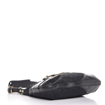 Gucci Monogram Web Hasler Hobo Black 4 of 17