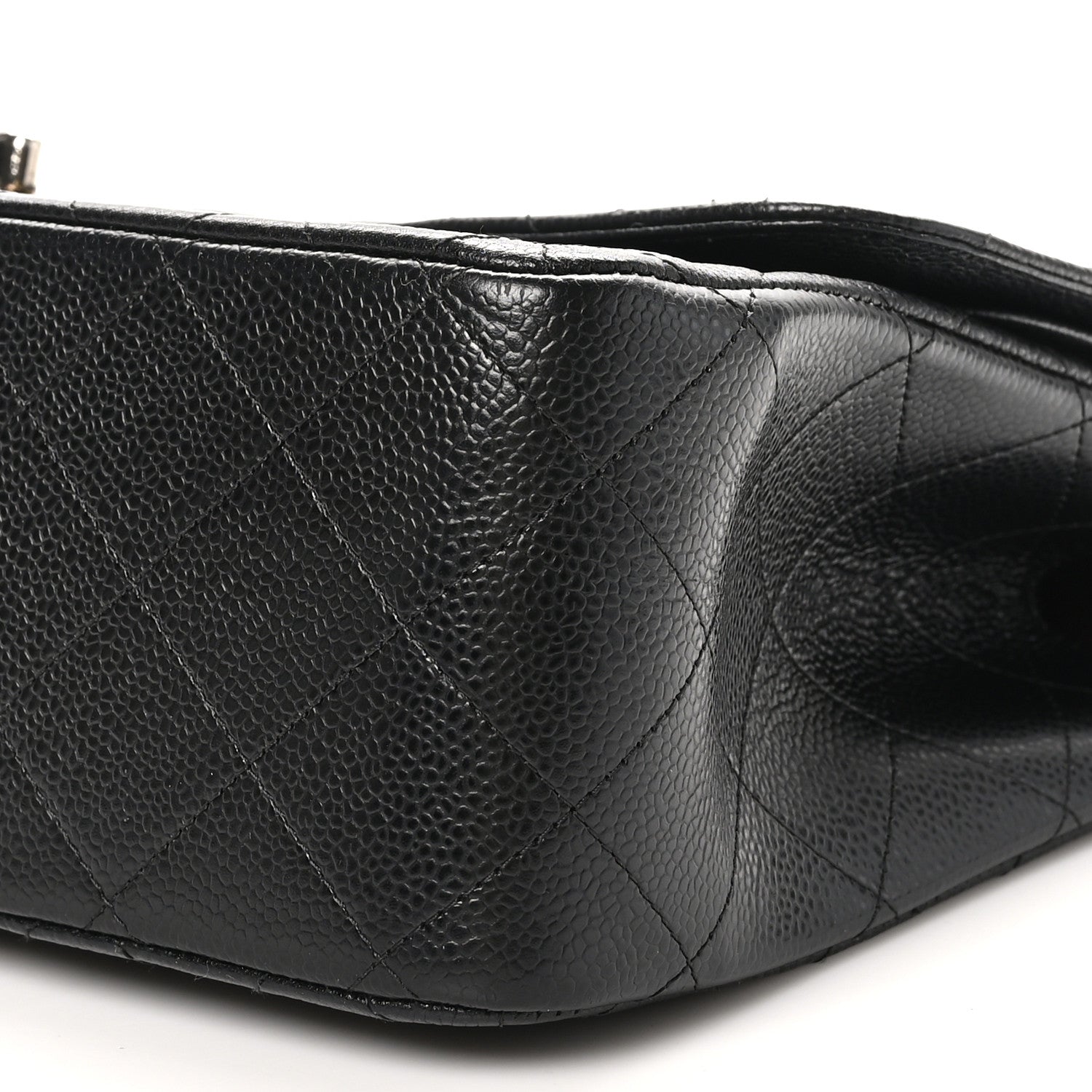 Chanel Caviar Quilted Jumbo Double Flap Black 10 of 10