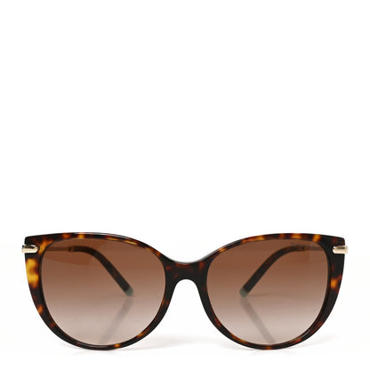 Tiffany Acetate Metal Mother of Pearl T Wire Sunglasses TF4178 Havana Brown 2 of 7