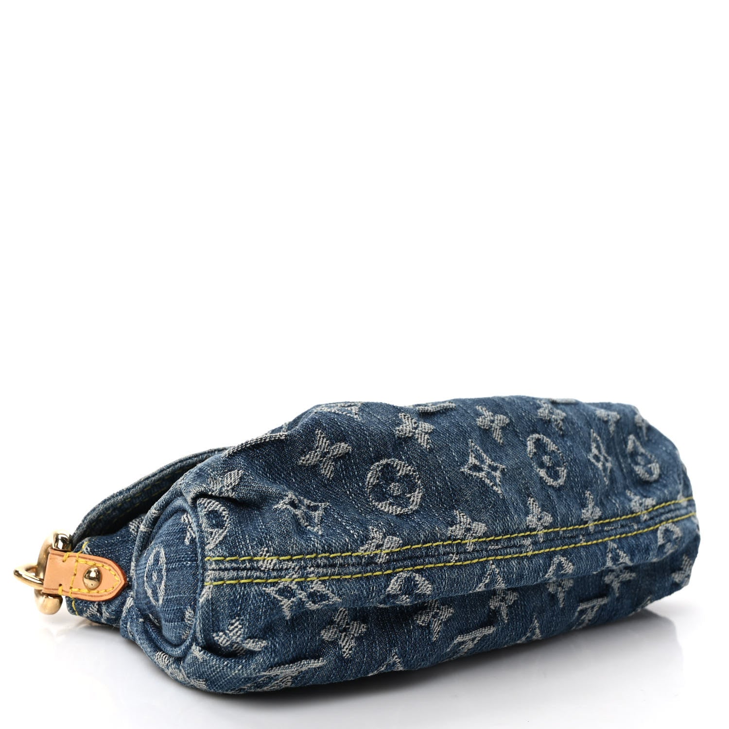 Louis Vuitton Monogram Denim Mini Pleaty Blue 4 of 8