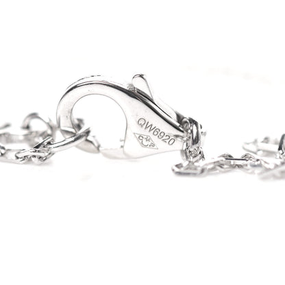 Cartier 18K White Gold Diamond LM D'Amour Pendant Necklace 5 of 6