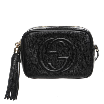 Gucci Pebbled Calfskin Small Soho Disco Bag Black 1 of 8