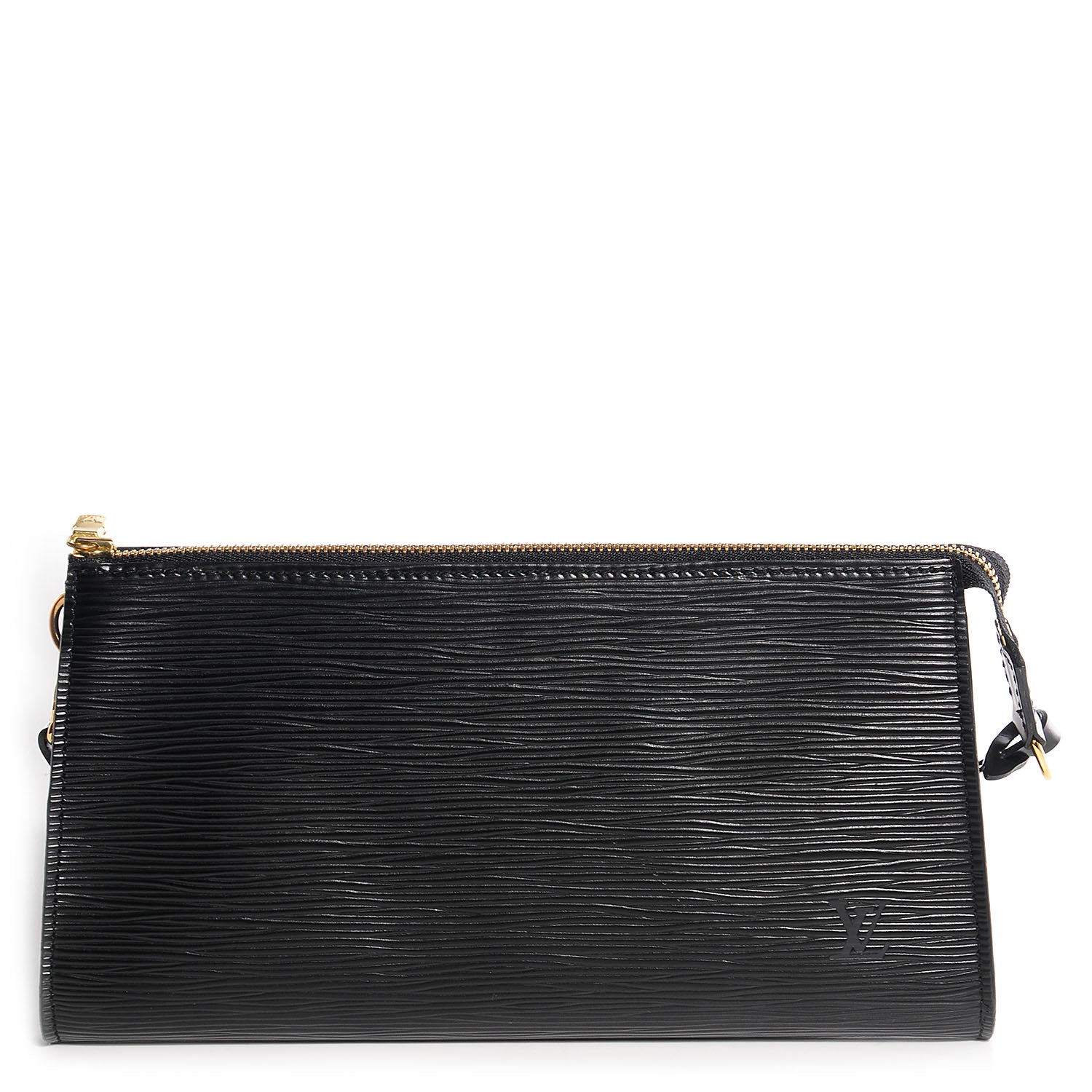 Louis Vuitton Epi Pochette Accessories 24 Black 1 of 7