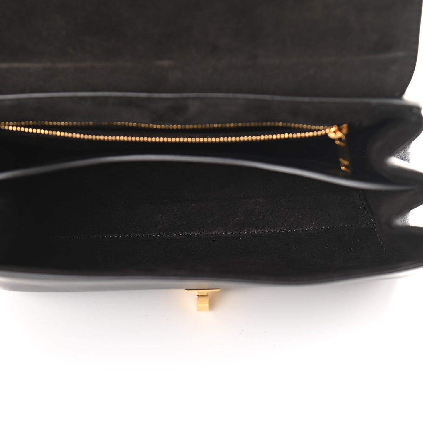 Smooth Calfskin Teen 16 Crossbody Bag Black
