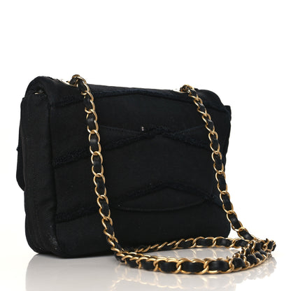 Chanel Denim Coco Flap Black 3 of 13