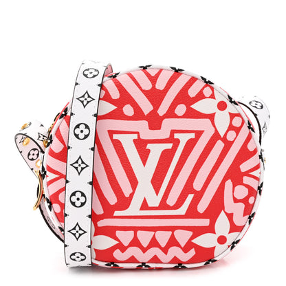 Louis Vuitton Monogram Giant Crafty Boite Chapeau Souple PM Rouge Rose Creme 1 of 11